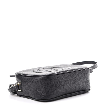 Gucci Pebbled Calfskin Small Soho Disco Bag Black 4 of 7