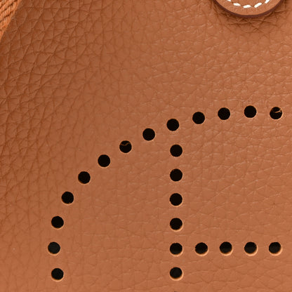 Hermes Taurillon Clemence Evelyne TPM Gold 7 of 10