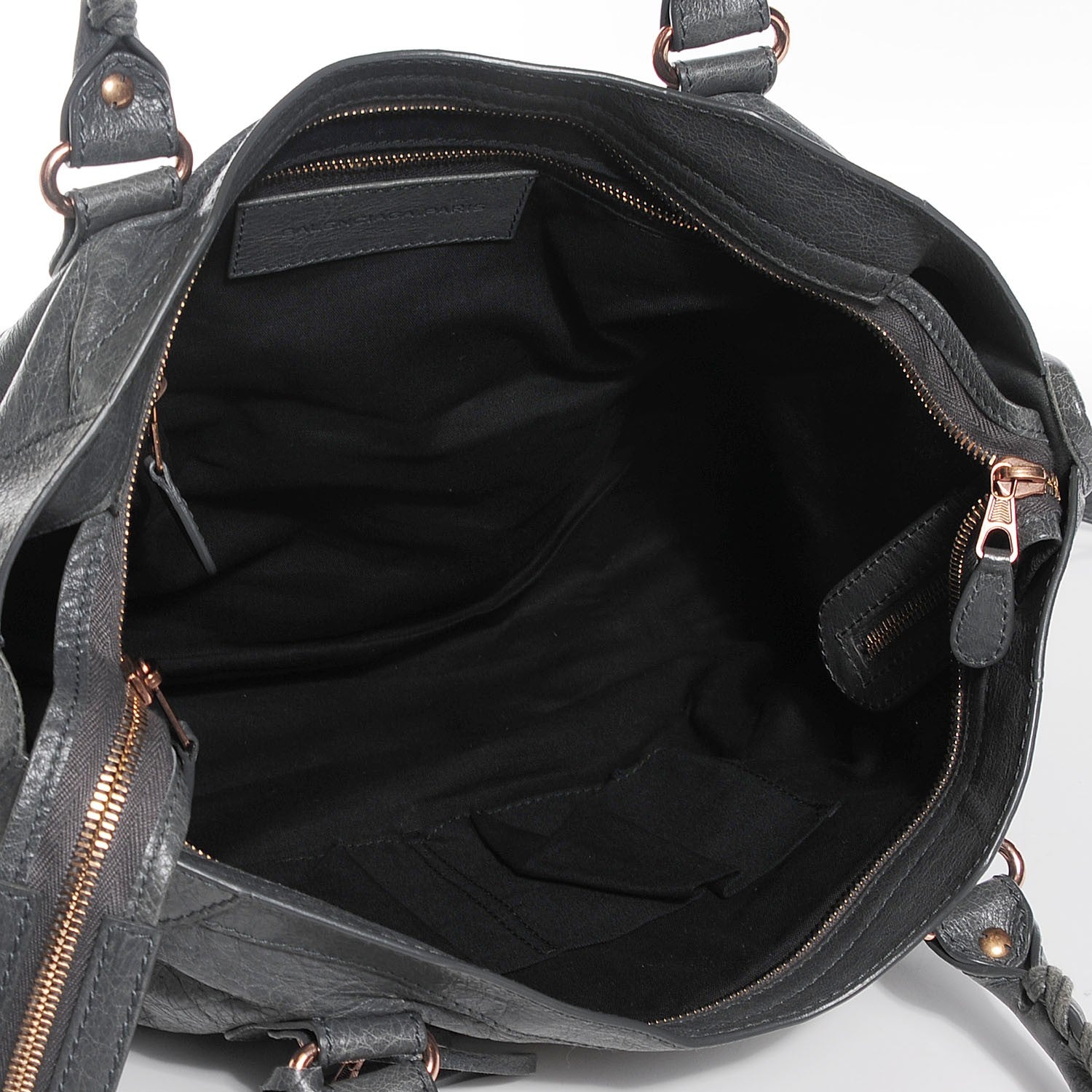 Balenciaga Agneau Giant 12 Rose Gold Hardware City Gris Tarmac 5 of 14