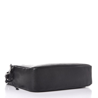 Saint Laurent Lambskin Monogram Small Lou Camera Bag Black 4 of 9