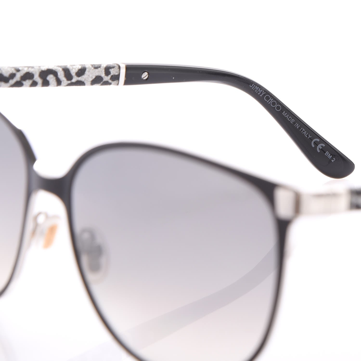 Jimmy Choo Posie Sunglasses J9BIC Black 6 of 8