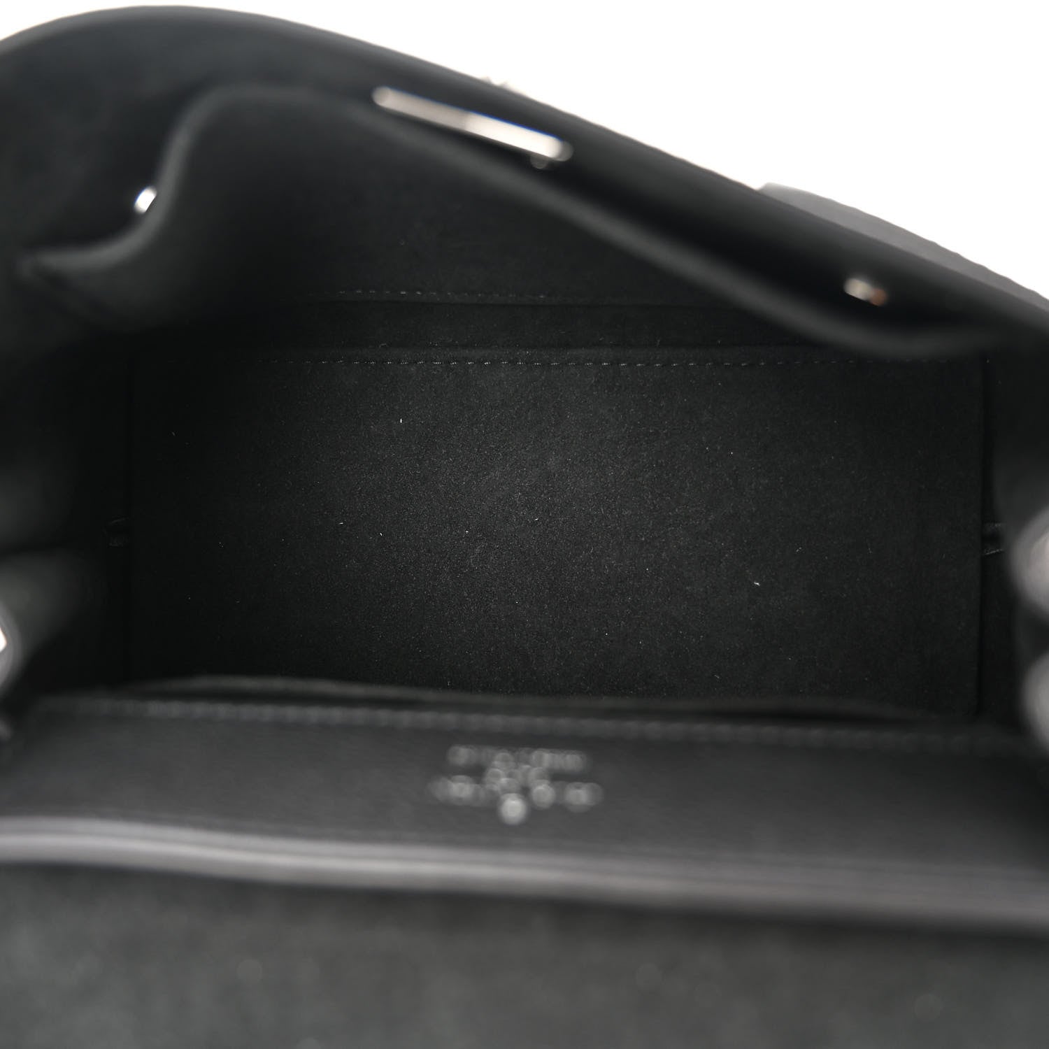 Louis Vuitton Calfskin Lockme Ever Mini Black 5 of 9