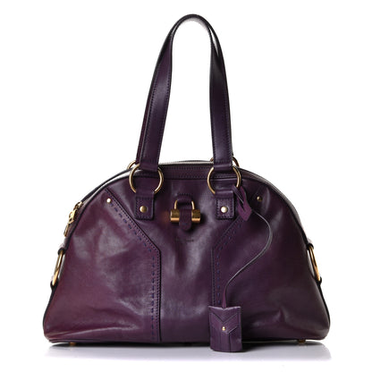 Saint Laurent Calfskin Medium Muse Purple 1 of 5