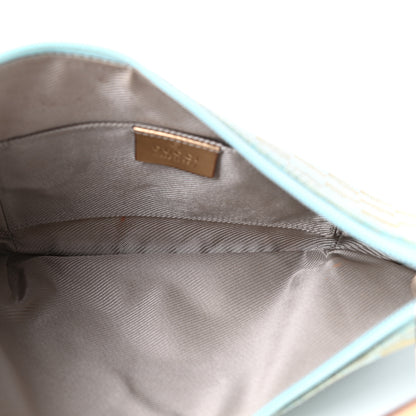 Gucci Monogram Pochette Blue 5 of 10