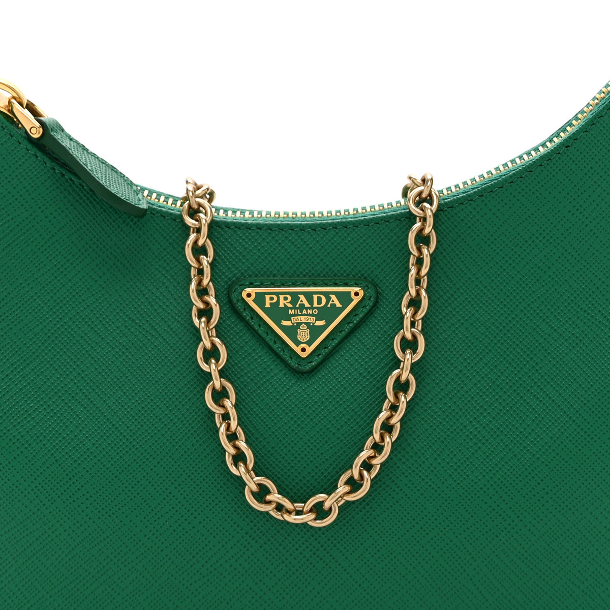 Prada Saffiano Lux Re-Edition 2005 Shoulder Bag Mango 8 of 10