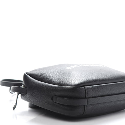 Balenciaga Calfskin Logo S Everyday Camera Bag Black 6 of 9