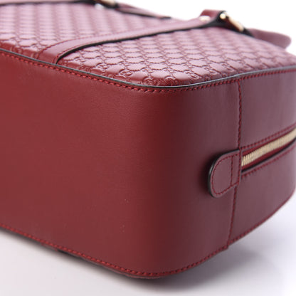 Gucci Soft Microguccissima Medium Crossbody Bag Rosso 6 of 11
