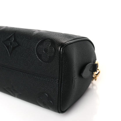 Louis Vuitton Empreinte Monogram Giant Speedy Bandouliere 20 Black 8 of 8