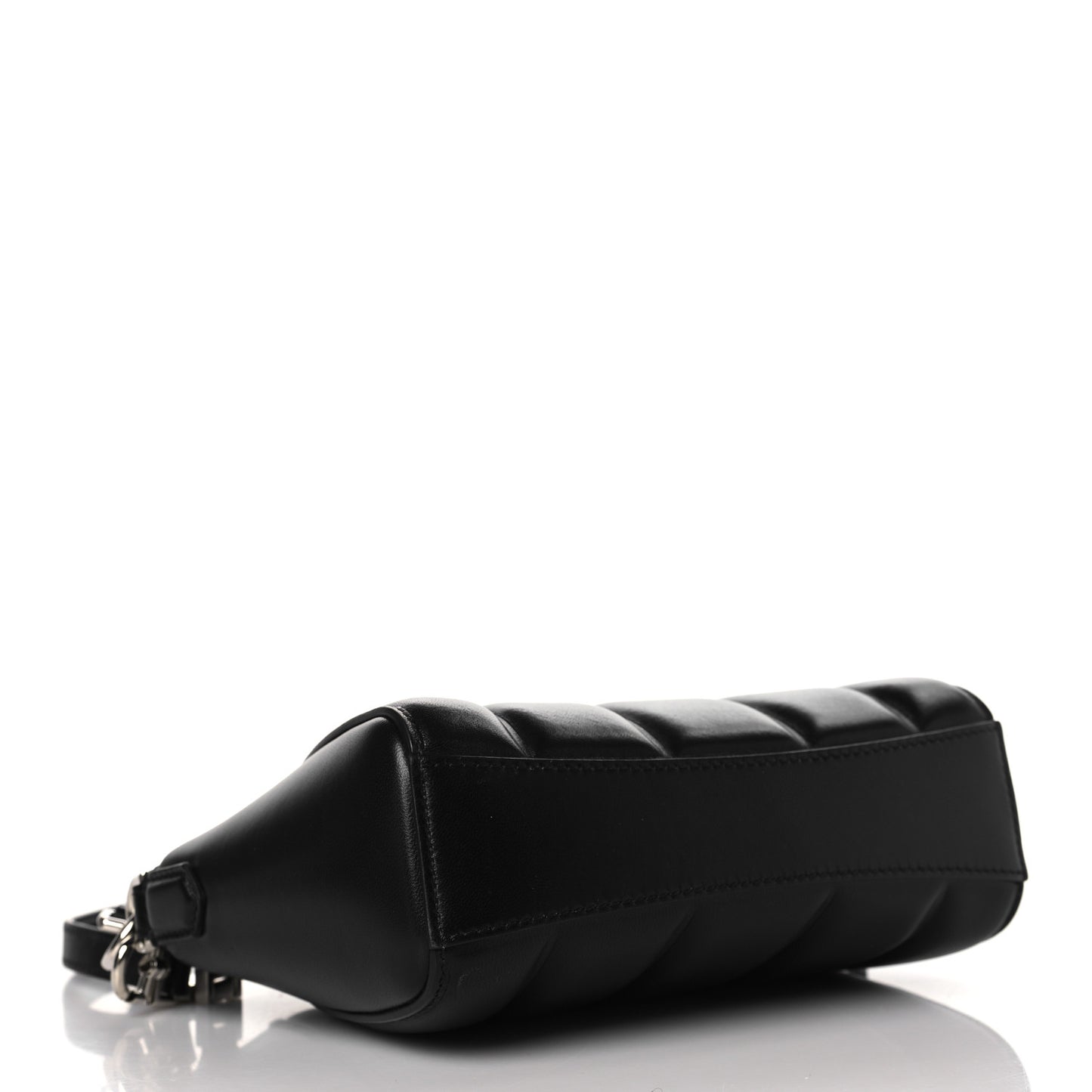 Lambskin XS Lock Antigona Shoulder Bag Black