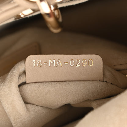 Christian Dior Lambskin Cannage Small My ABCDior Lady Dior Beige 12 of 19