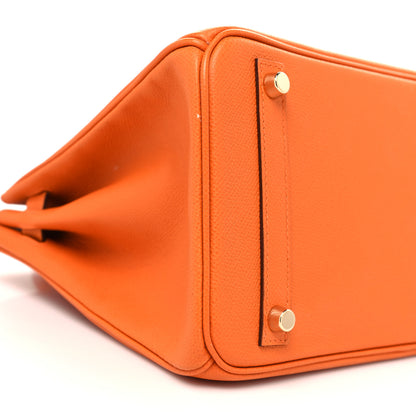 Hermes Epsom BIRKIN 30 Orange 9 of 14