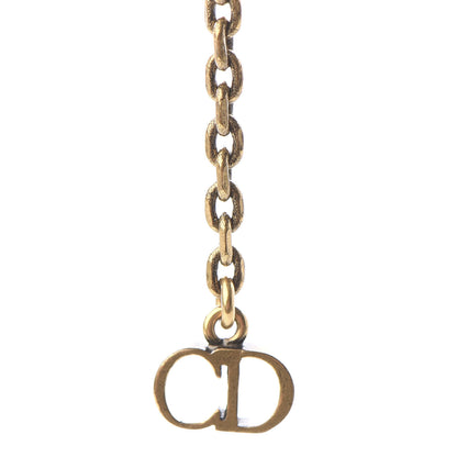 Christian Dior Metal J'adior D-Murrine Necklace Aged Gold Multicolor 4 of 5