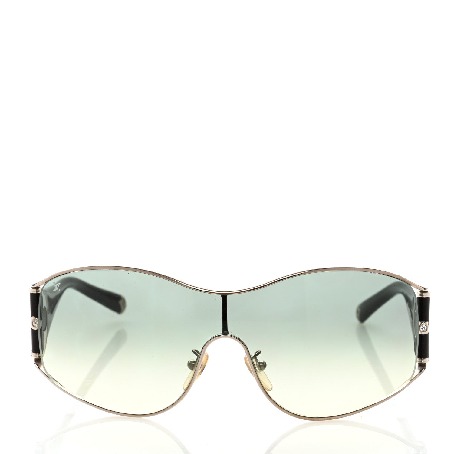 Louis Vuitton Jasmine Shield Sunglasses Z03050U Black Silver 2 of 8