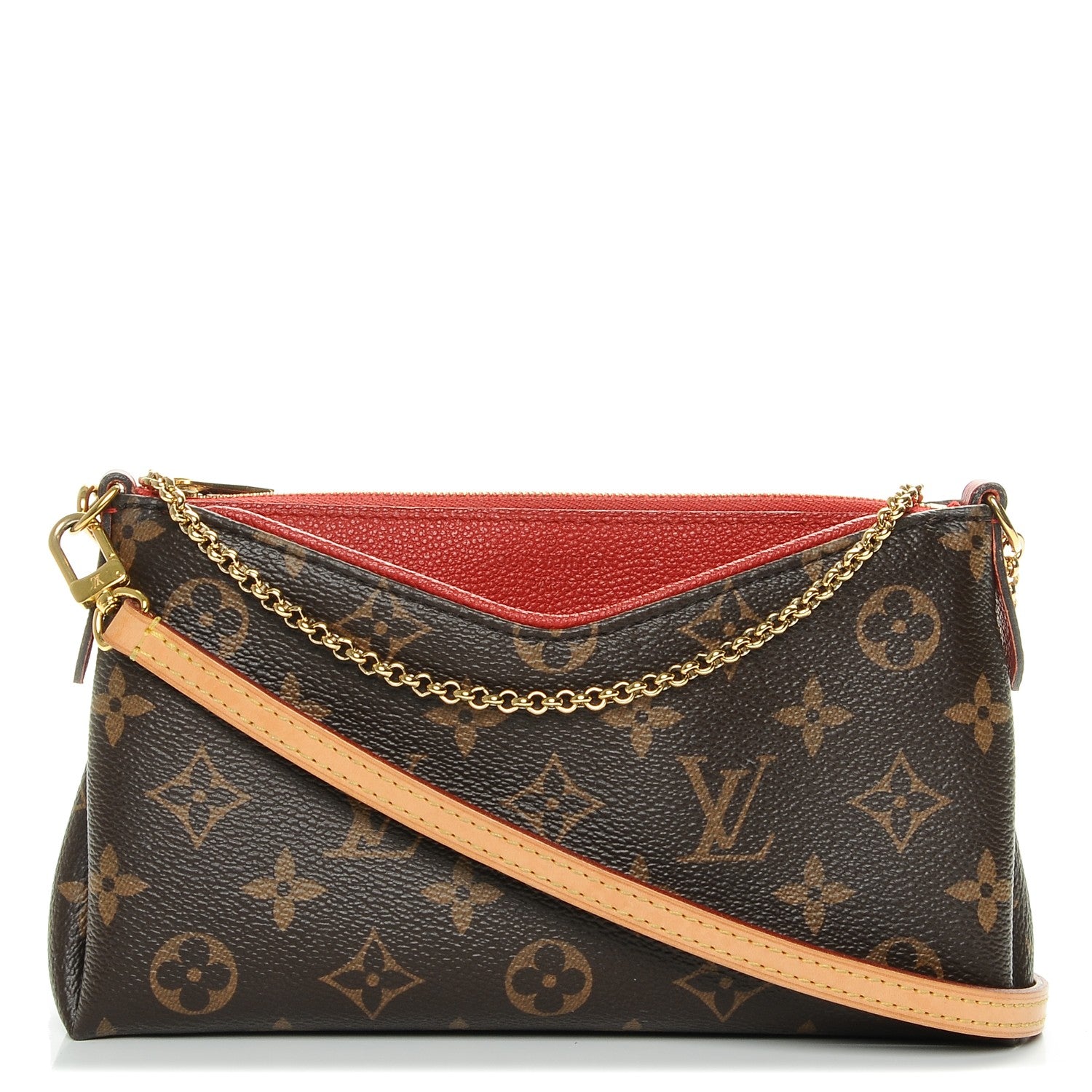Louis Vuitton Monogram Pallas Clutch Cherry 1 of 8