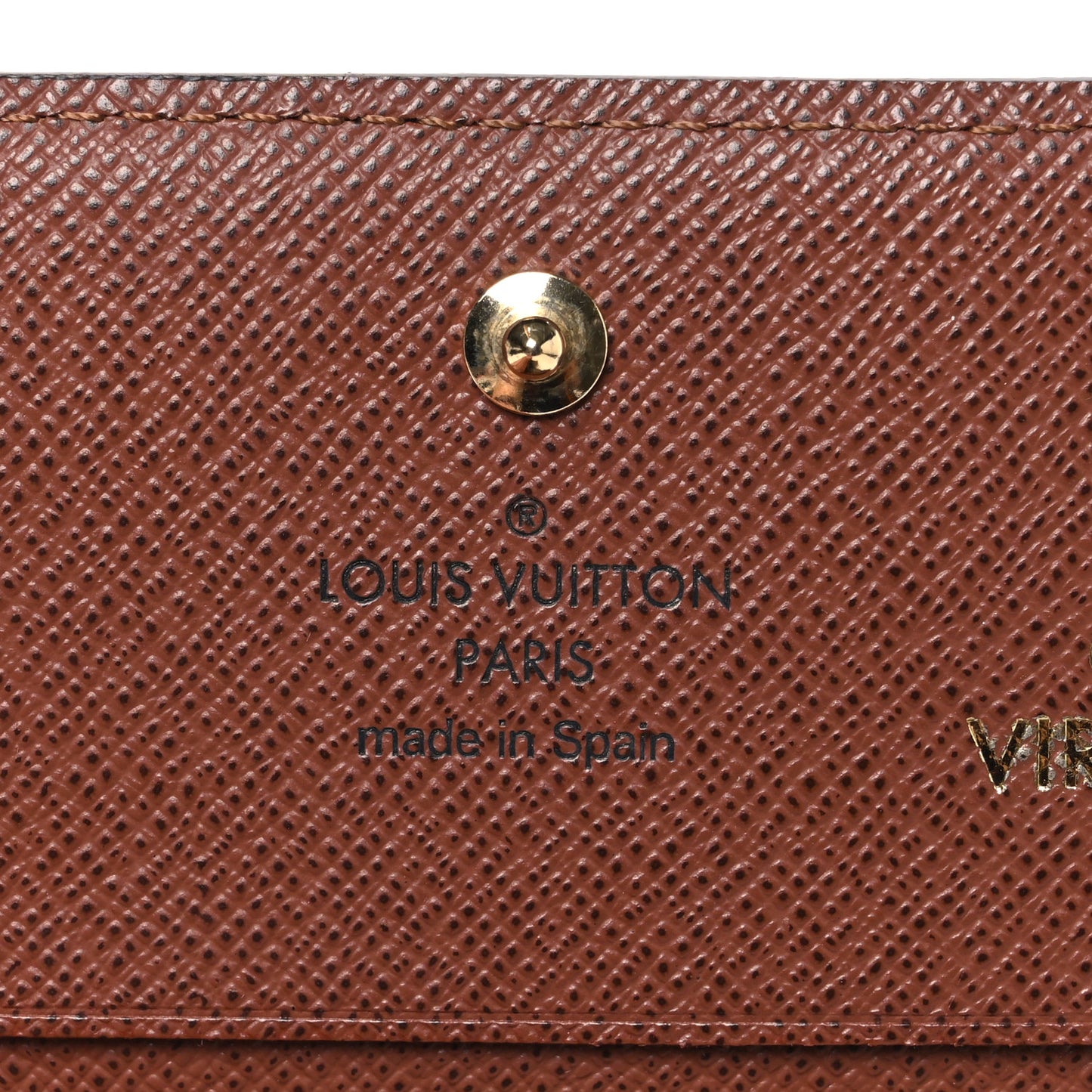 Monogram Business Card Holder