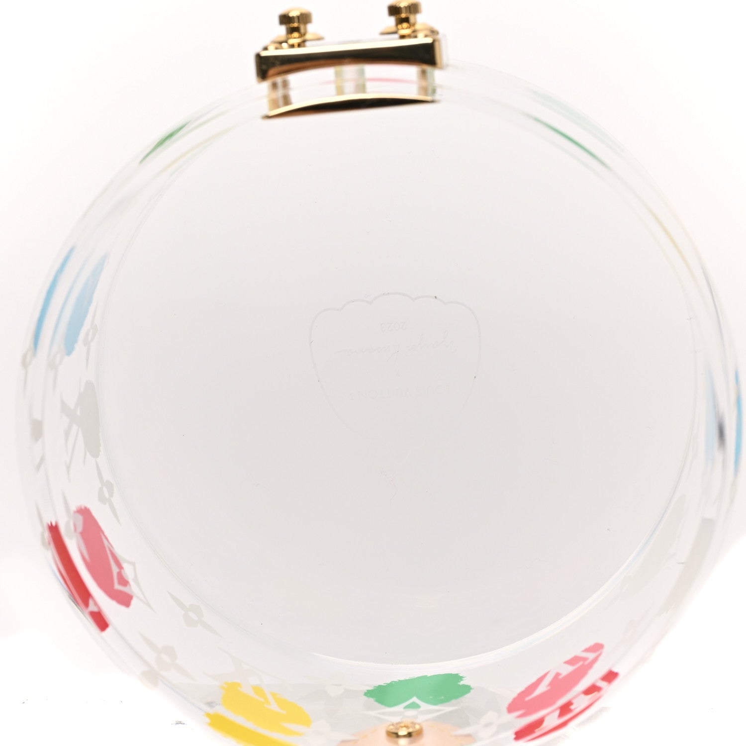 Louis Vuitton LV x YK Transparent Plexiglass Monogram Dots Box Scott Multicolor 5 of 8