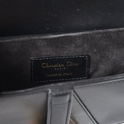 Christian Dior Calfskin Mini Saddle Bag Black 5 of 8