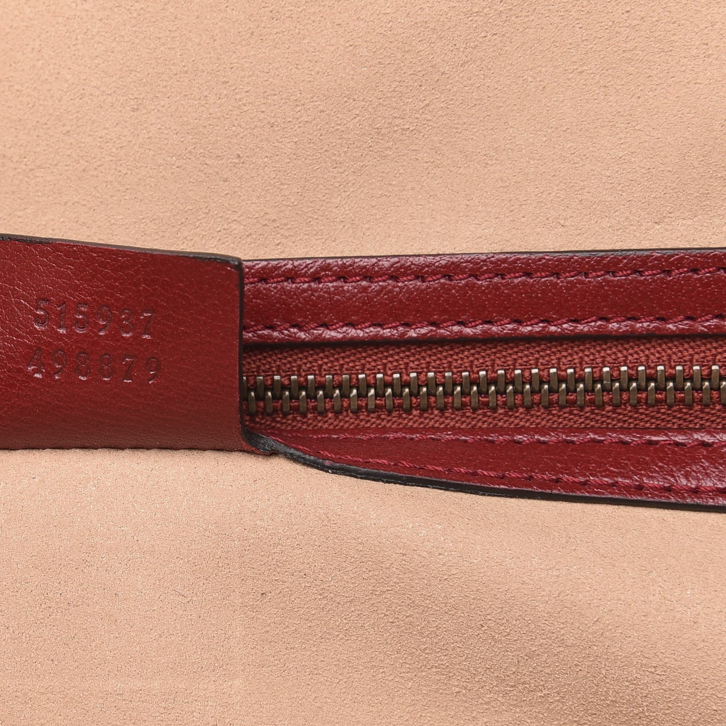 Calfskin Large Re(Belle) Top Handle Bag Red