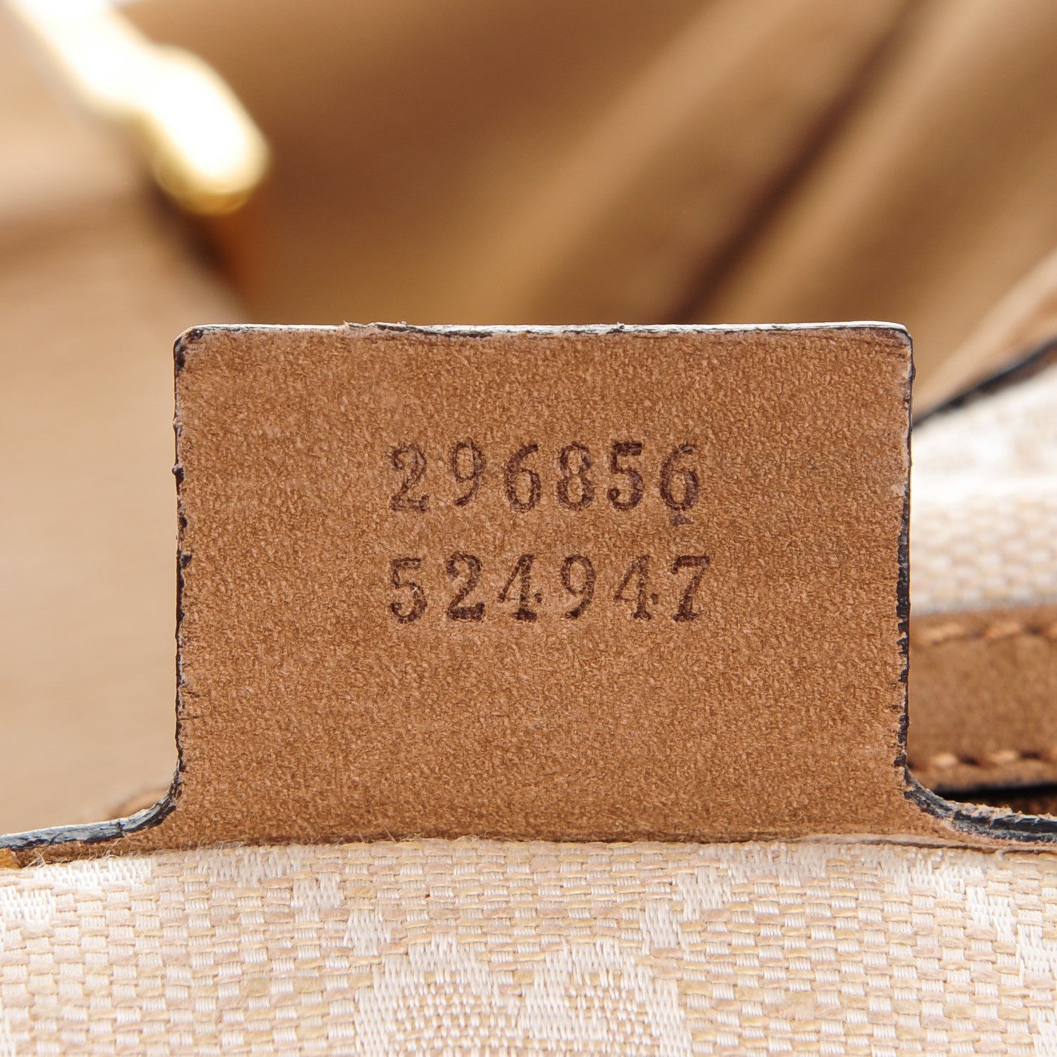 Gucci Nubuck Medium Soft Stirrup Shoulder Bag Light Brown 7 of 11