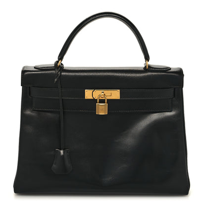 Hermes Box Kelly Retourne 32 Black 1 of 13