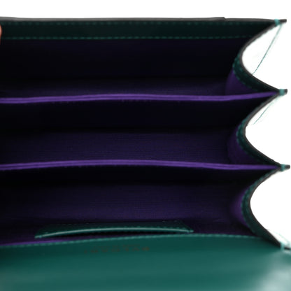 Bulgari Calfskin Serpenti Forever Top Handle Emerald Green 6 of 10