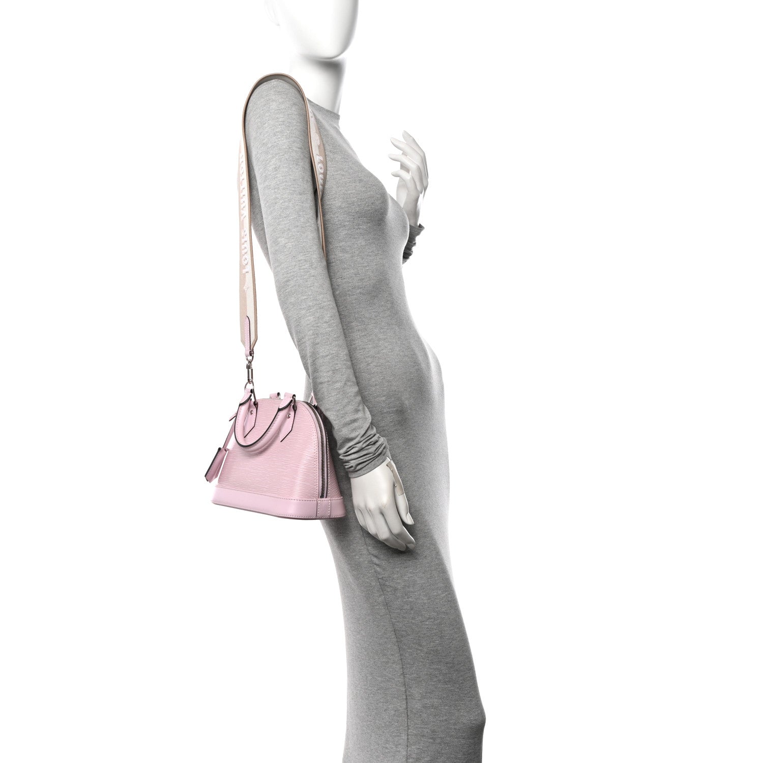 Louis Vuitton Epi Jacquard Alma BB Guimauve 2 of 10