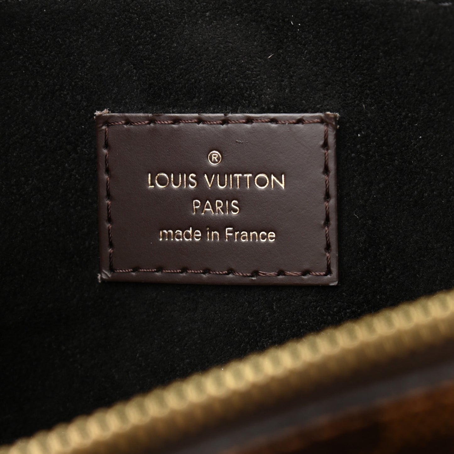 Cuir Taurillon Damier Ebene Normandy Black