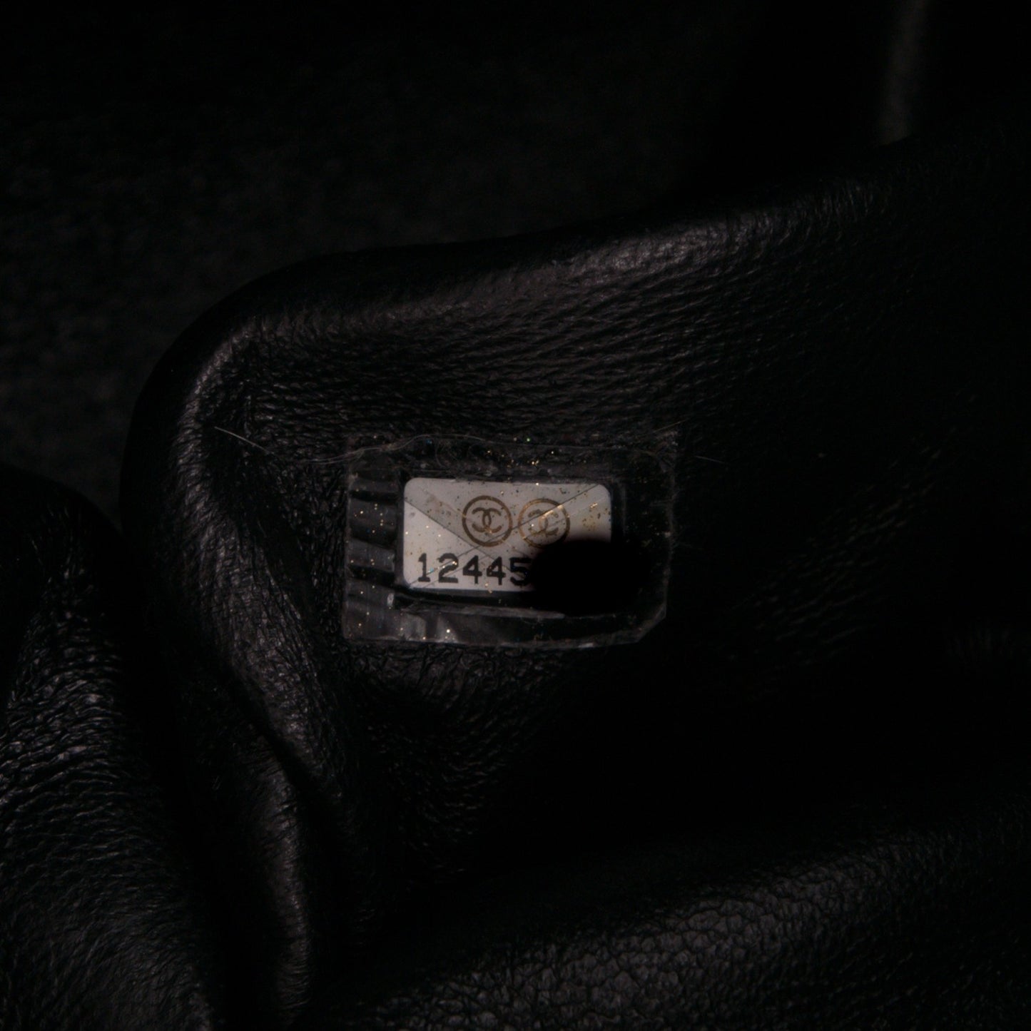 Metallic Calfskin Quilted XL Accordion Reissue Flap Black
