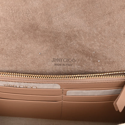 Jimmy Choo Glitter Emmie Clutch Silver 6 of 9