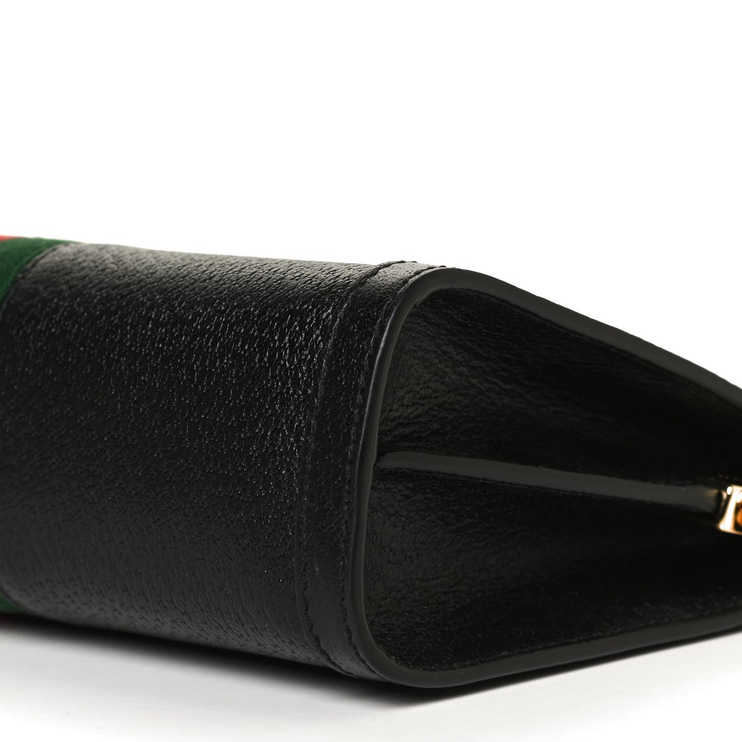 Calfskin GG Web Small Ophidia Chain Shoulder Bag Black