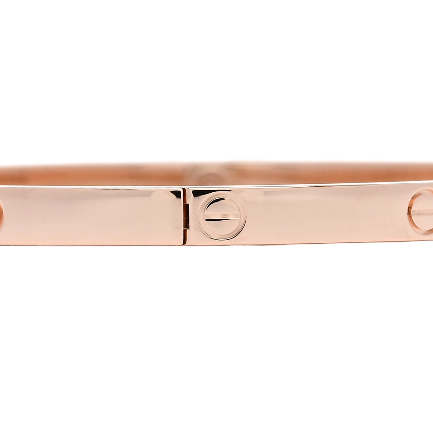 18K Pink Gold Small LOVE Bracelet 17