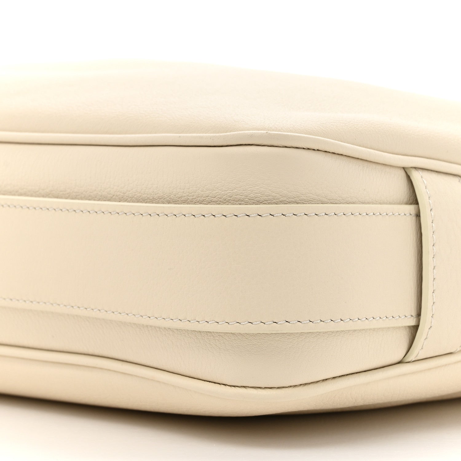 Celine Supple Calfskin Medium Romy Shoulder Bag Rice 11 of 16