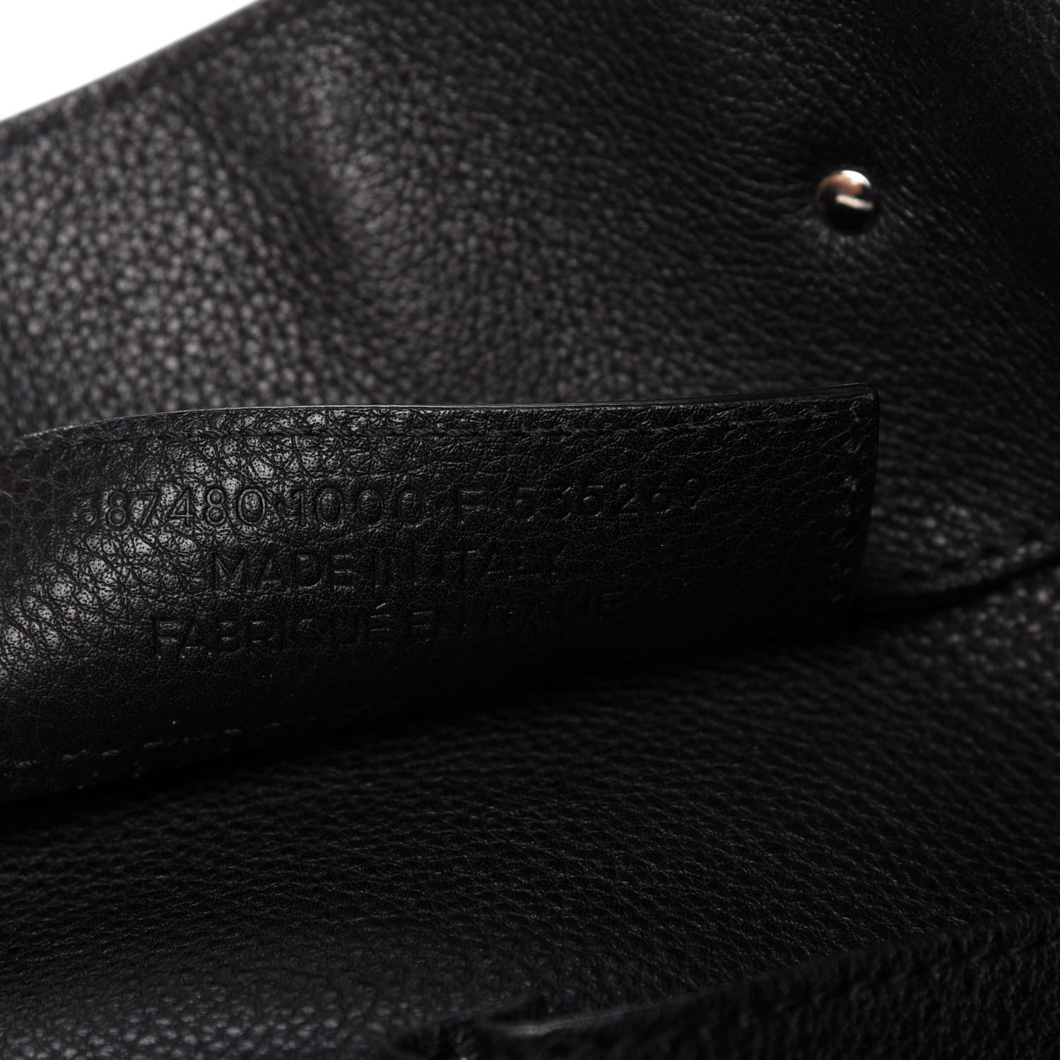 Balenciaga Grained Calfskin Silver Metallic Edge Hardware Papier A4 Tote Black 9 of 15