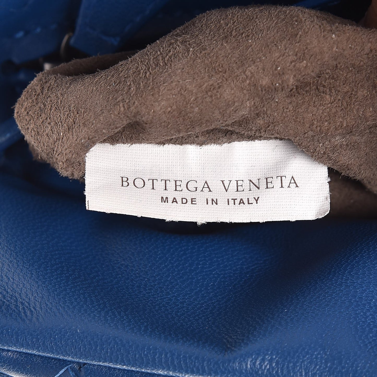 Nappa Intrecciato Small Chain Crossbody Bleuette