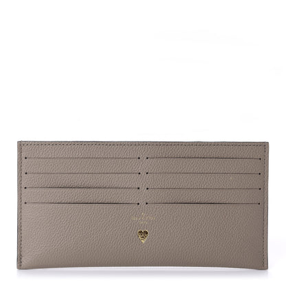 Louis Vuitton Calfskin Felicie Chain Wallet Card Holder Insert Tourterelle 1 of 8