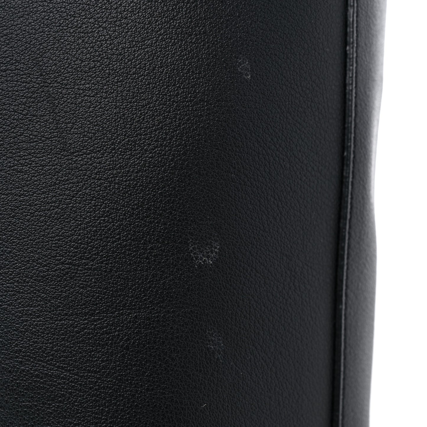 Calfskin Medium Shopping Tote Black