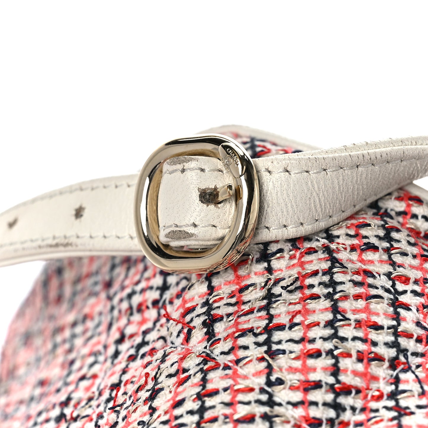 Tweed CC Mania Backpack Black Red White
