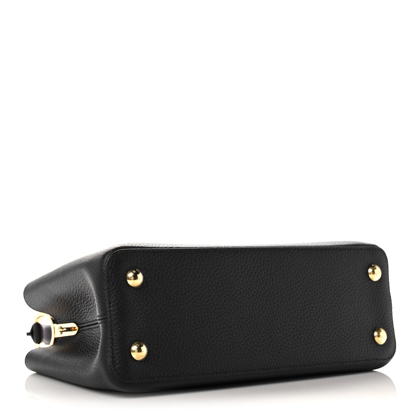 Taurillon Capucines PM Black Rose Berlingot