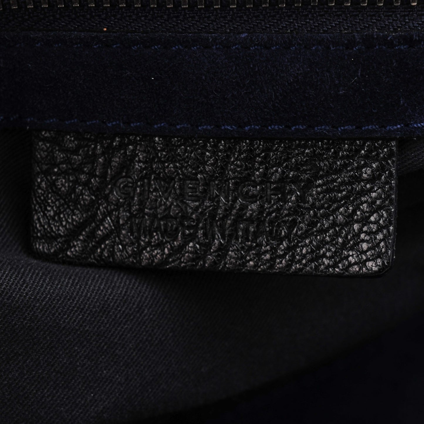 Grained Goatskin North South Nightingale Black