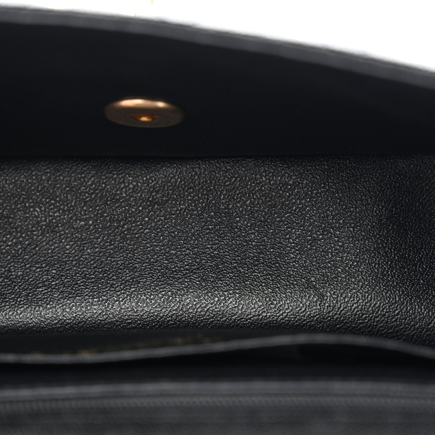 Caviar Quilted Mini Top Handle Rectangular Flap Black