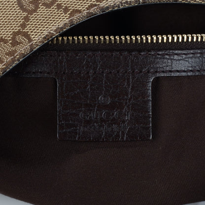 Gucci Monogram Hasler Hobo Dark Brown 6 of 9