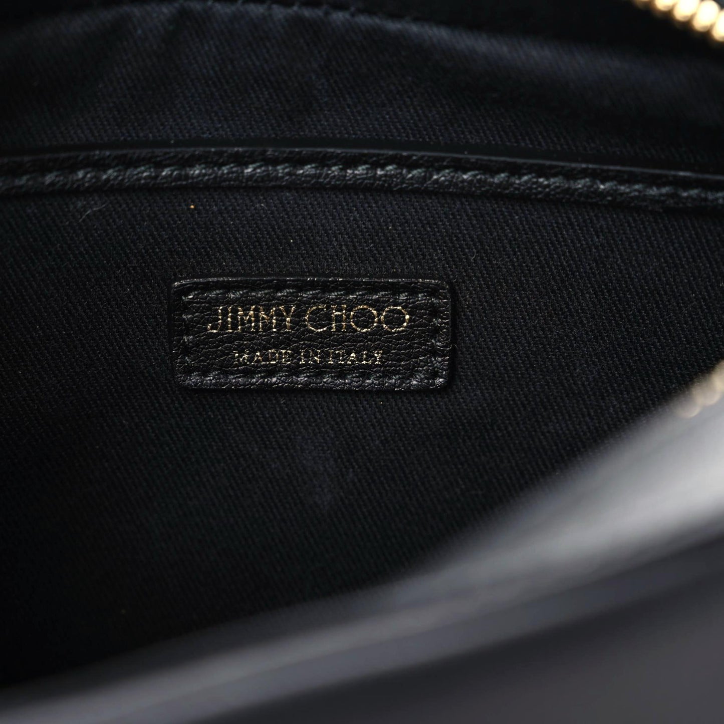 Grained Calfskin JC Camera Bag Black
