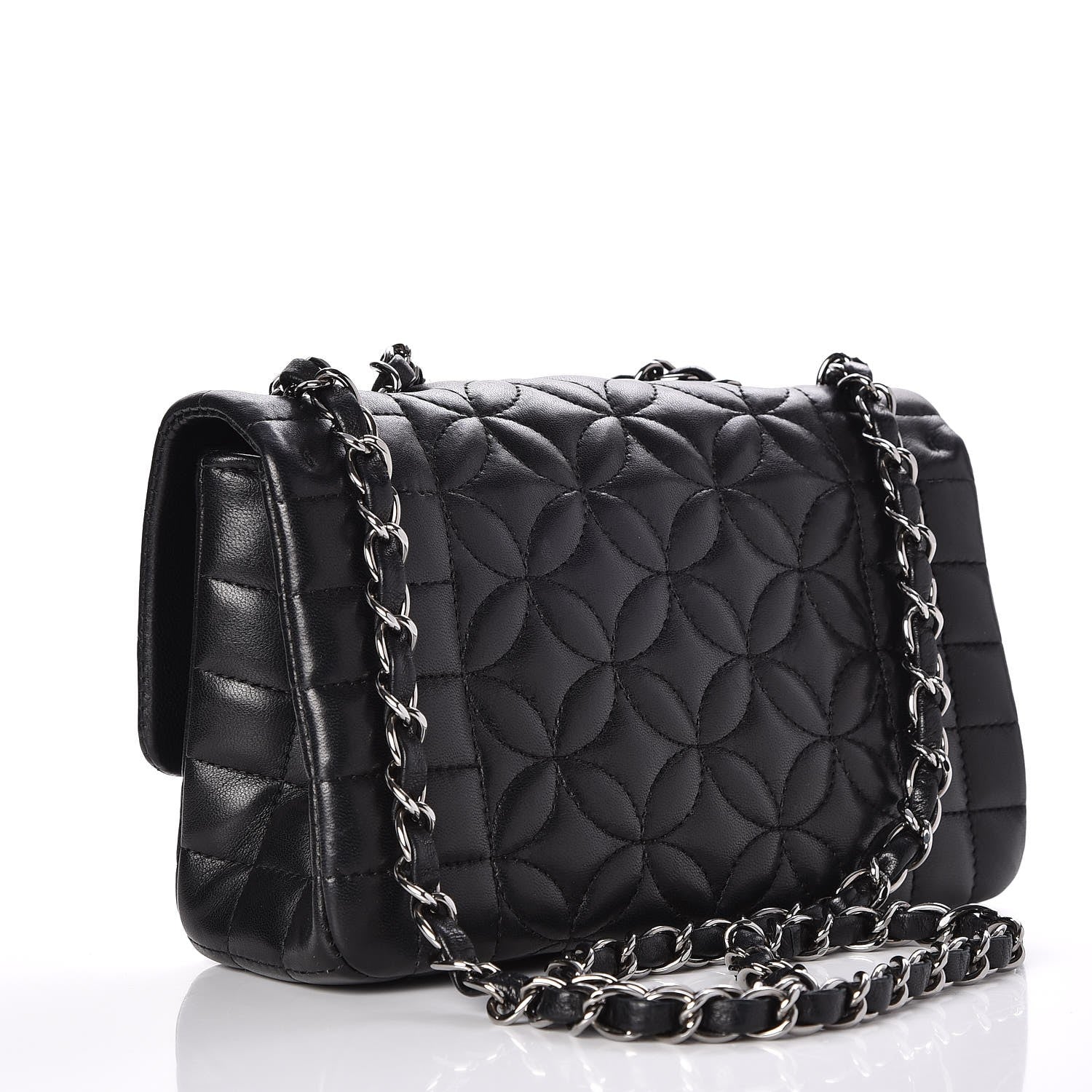 Chanel Lambskin Lady Graphic Mini Flap Black 4 of 9