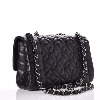Chanel Lambskin Lady Graphic Mini Flap Black 4 of 9