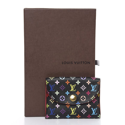 Louis Vuitton Monogram Multicolor Business Card Holder Black Grenade 8 of 8