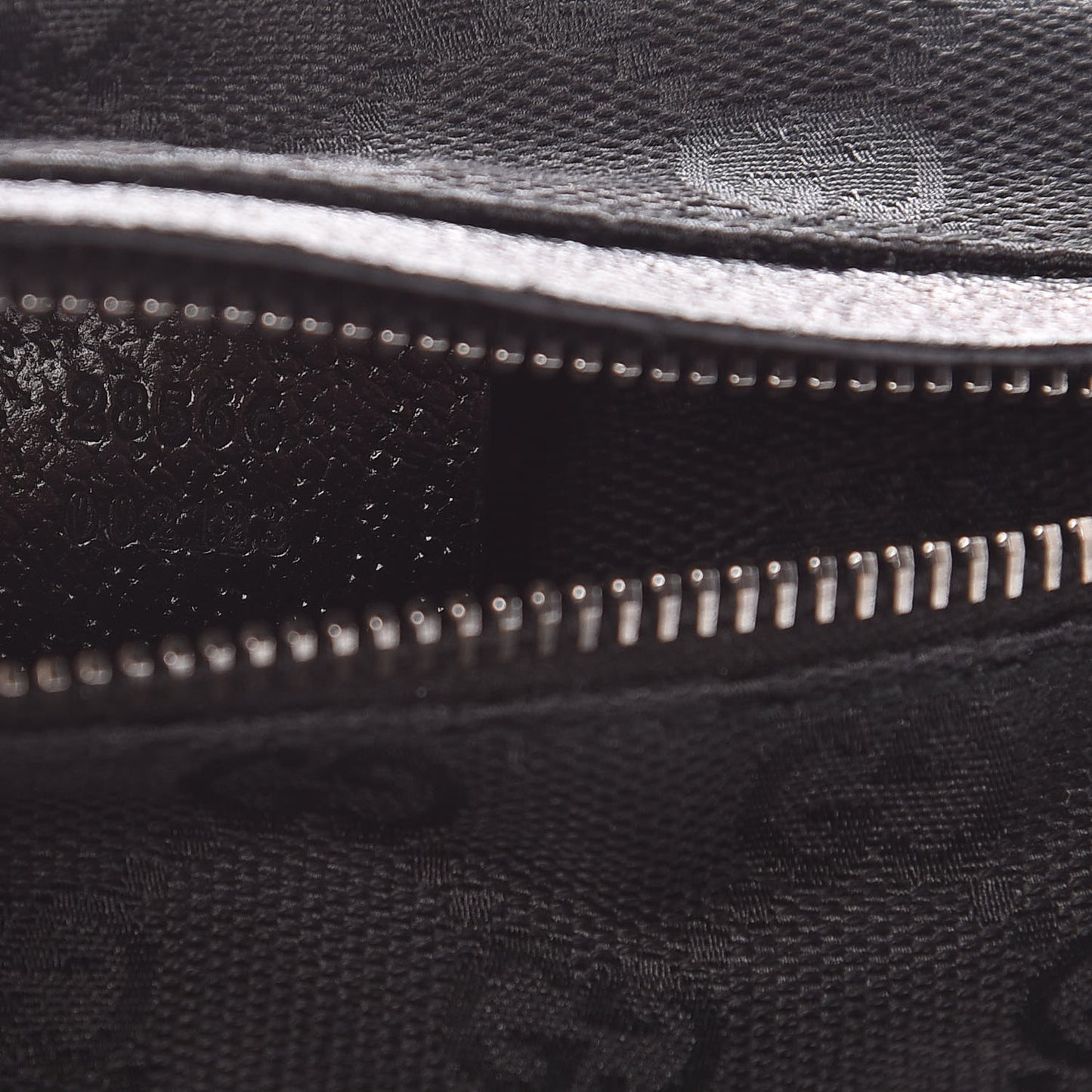 GG Monogram Double Pocket Belt Bag Black