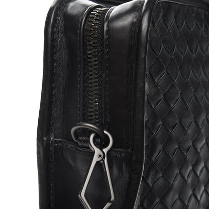 Bottega Veneta Calfskin Intrecciato Briefcase Nero Black 9 of 9