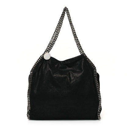 Stella McCartney Shaggy Deer Falabella Fold Over Tote Black 1 of 9