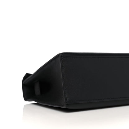 Hermes Swift Kelly Pochette Clutch Black 7 of 9