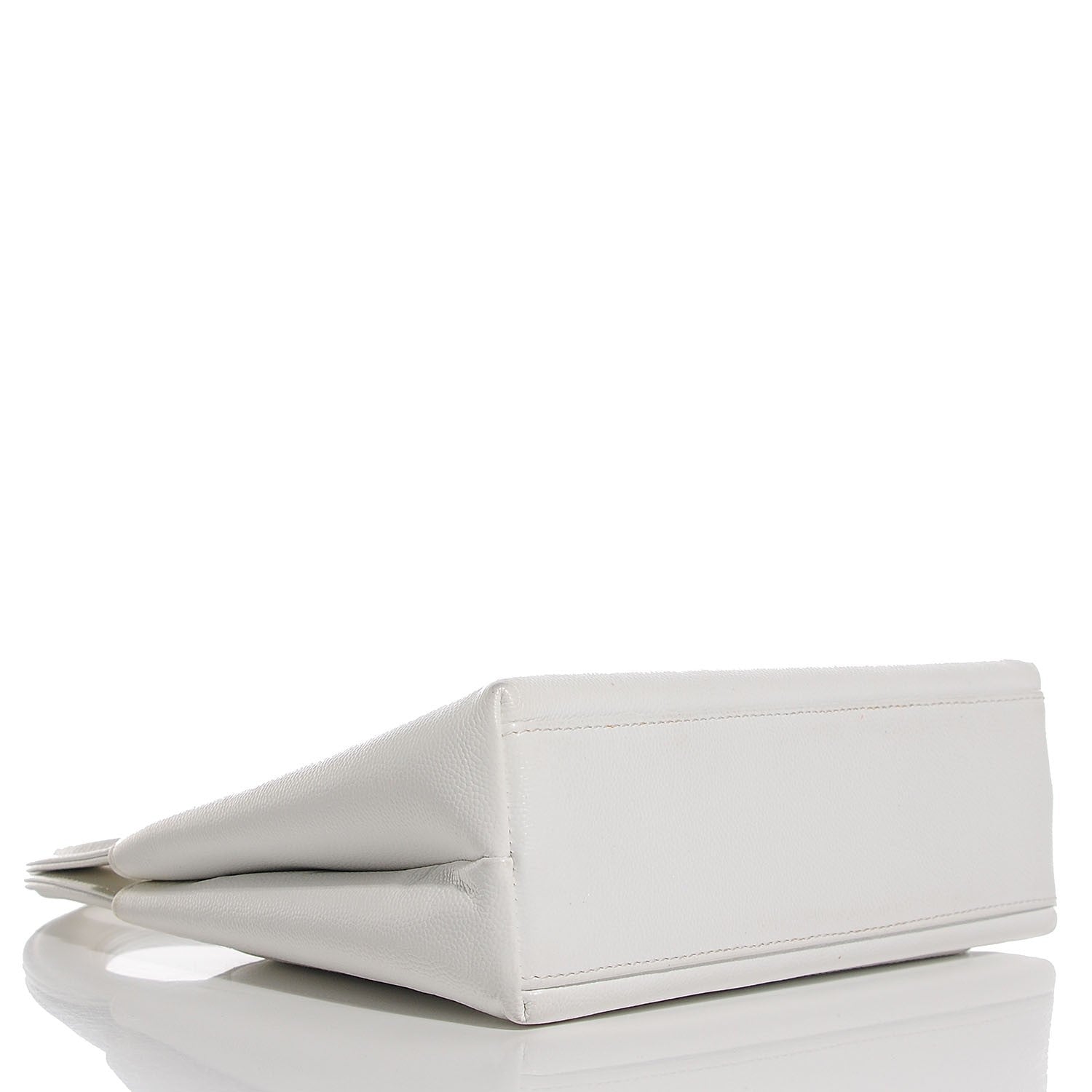 Chanel Caviar Small Kelly Flap Bag White 4 of 9